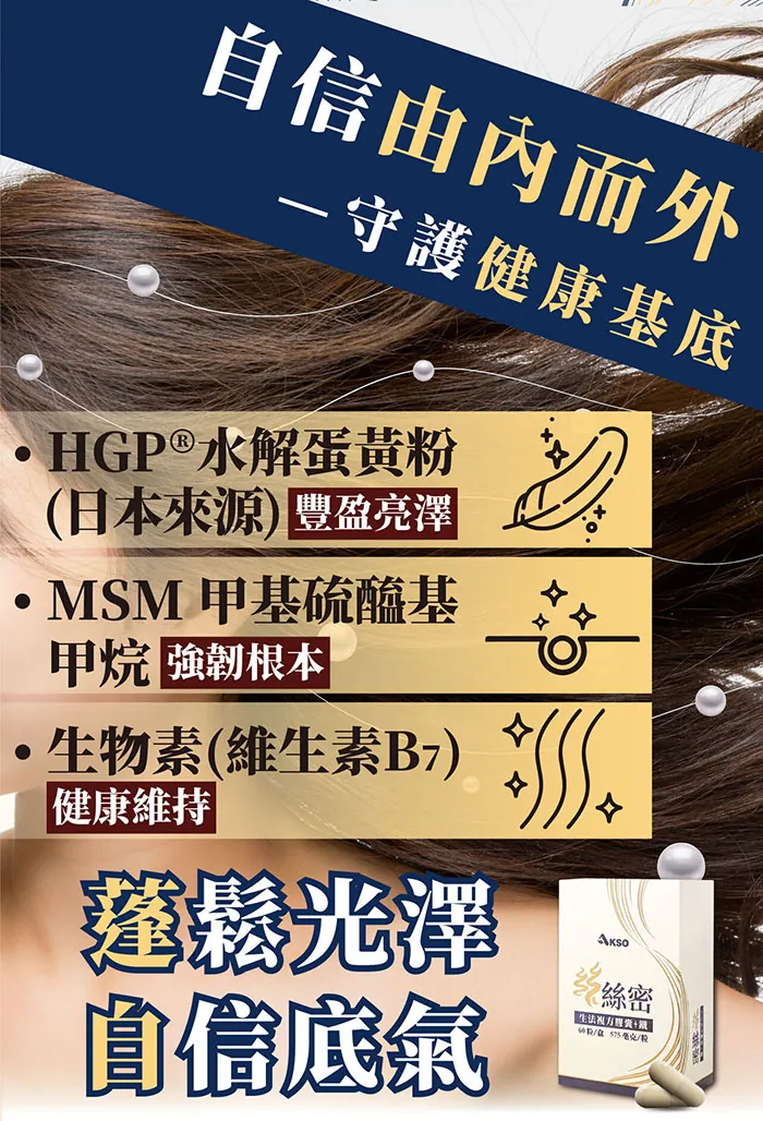 酷冷特選【阿克索生醫】絲絲密 60粒/盒 介紹圖 2