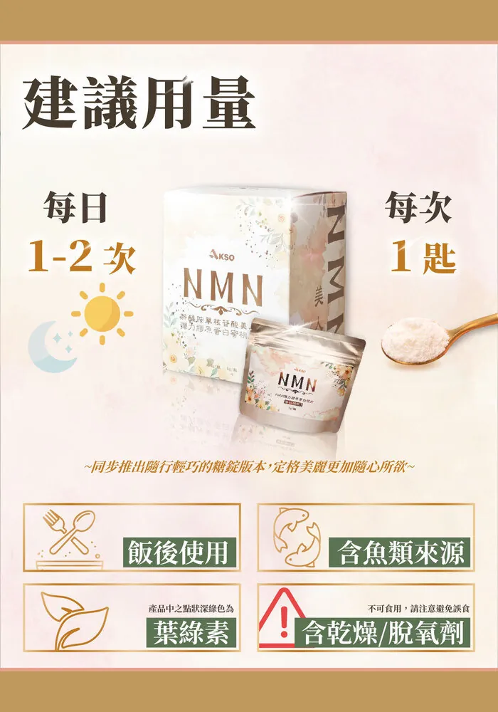 酷冷特選【阿克索生醫】NMN美人粉 200公克/瓶 介紹圖 4