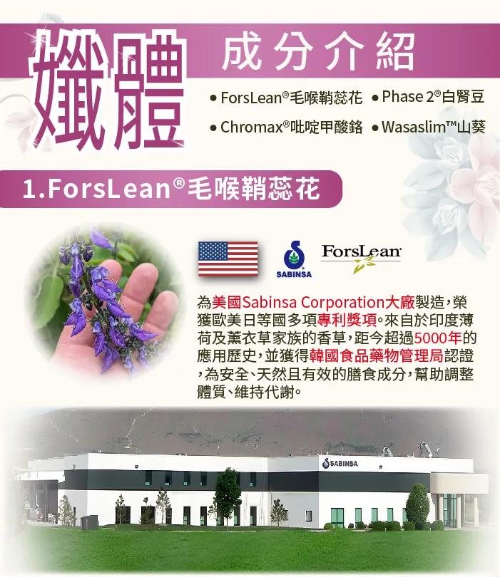 酷冷特選【阿克索生醫】女神孅體樂 (毛喉翹雙益菌專利配方) 60粒/盒 介紹圖 6