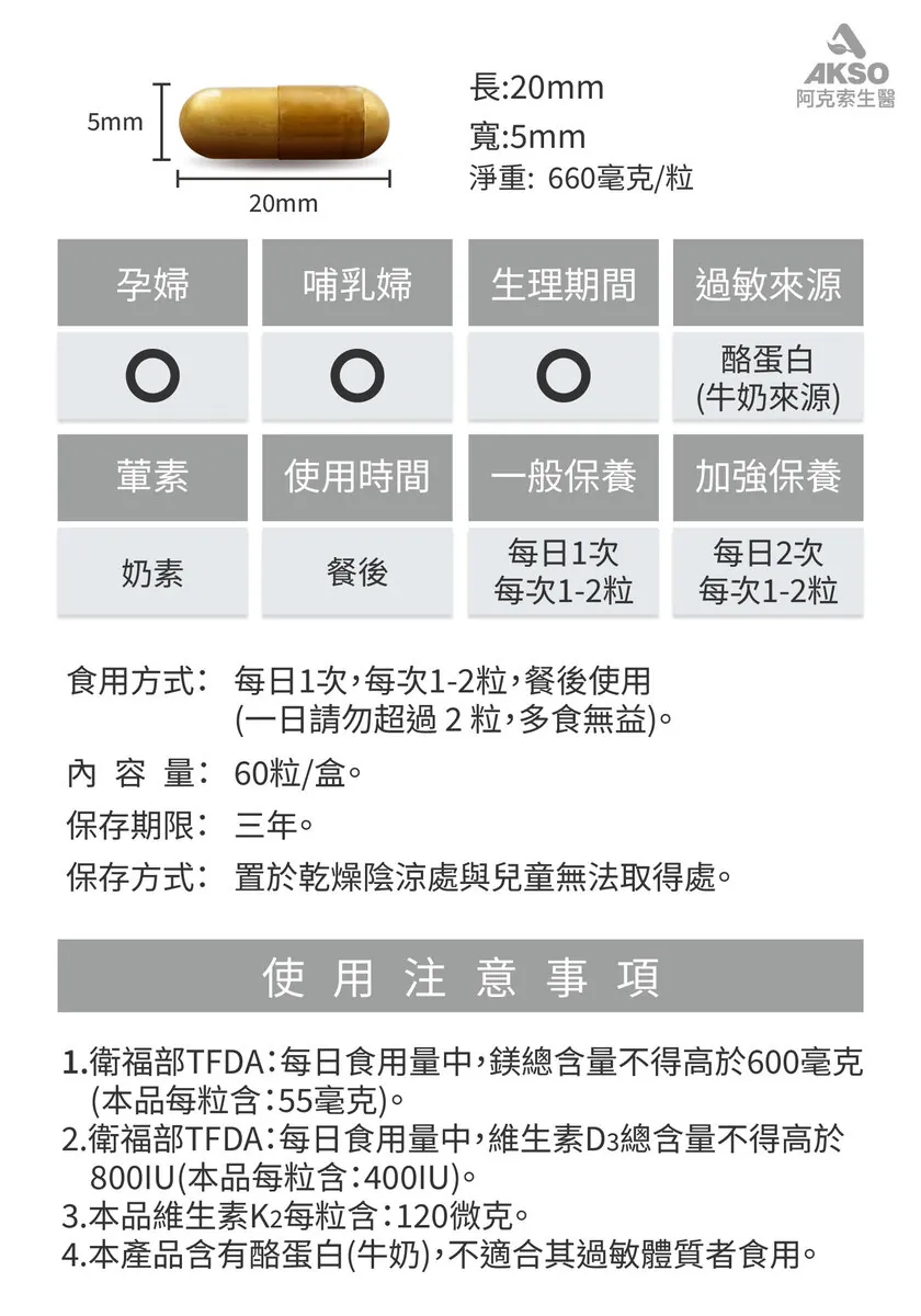 酷冷特選【阿克索生醫】善導鈣 60粒/盒 介紹圖 17