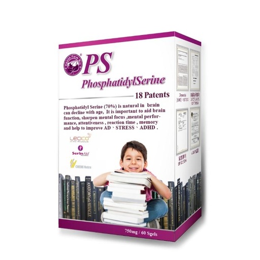 酷冷特選【台灣康田】PS磷脂醯絲胺酸 60粒/盒