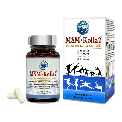 多組享優惠！酷冷特選【台灣康田】MSM&Kolla2® 60粒/瓶